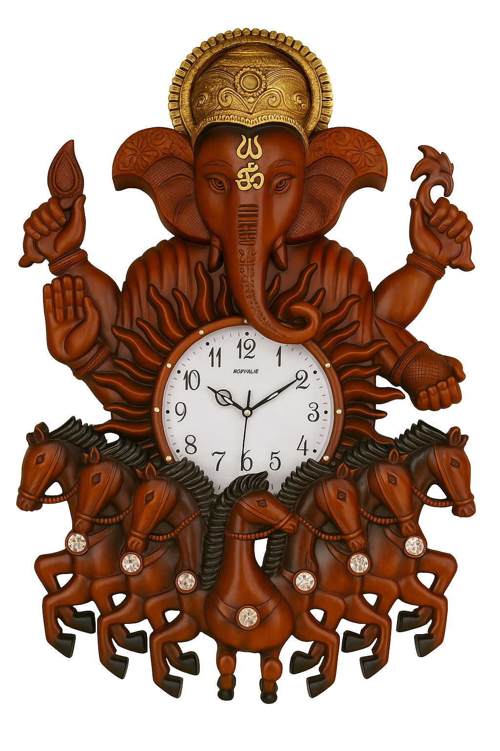 Ganapati wall clock